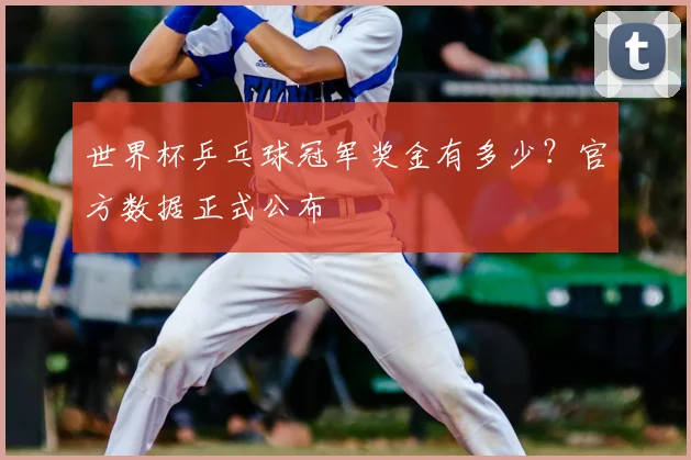 世界杯乒乓球冠军奖金有多少？官方数据正式公布