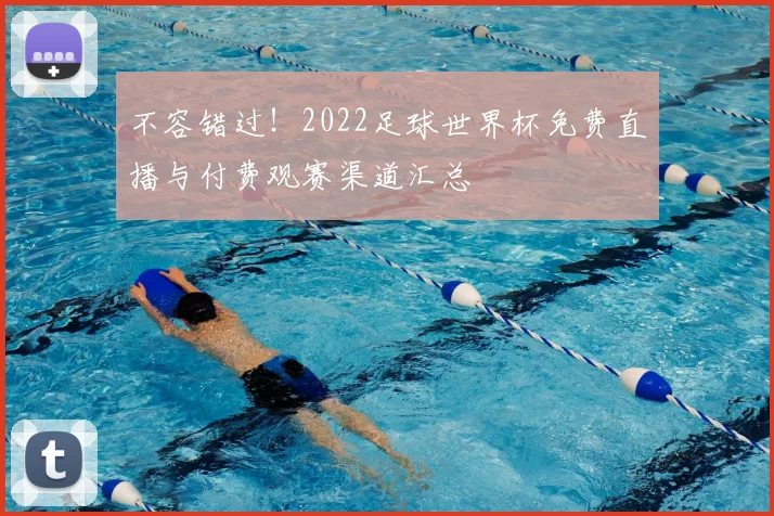 不容错过！2022足球世界杯免费直播与付费观赛渠道汇总
